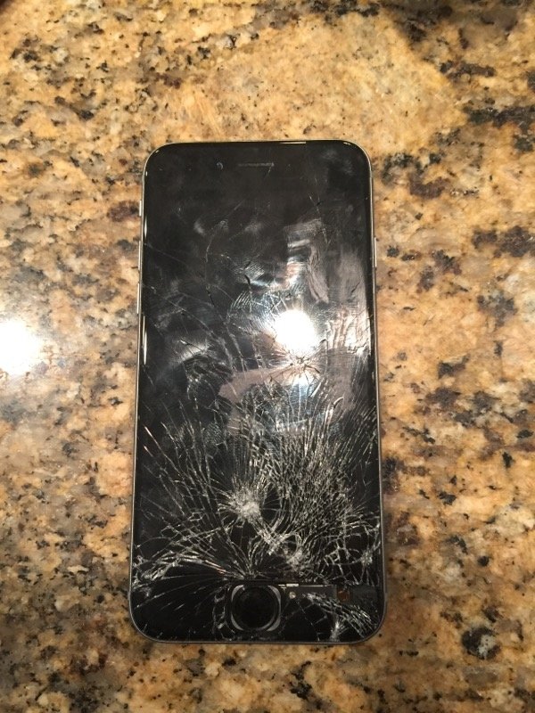 Before iphone - Broken screen